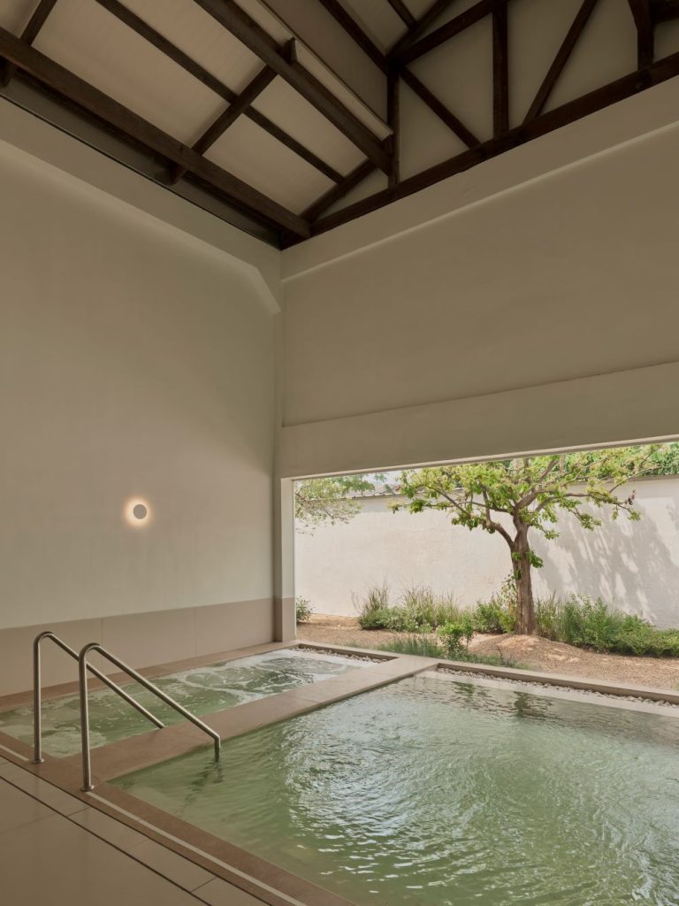 A hydrotherapy pool at White Wood Green
